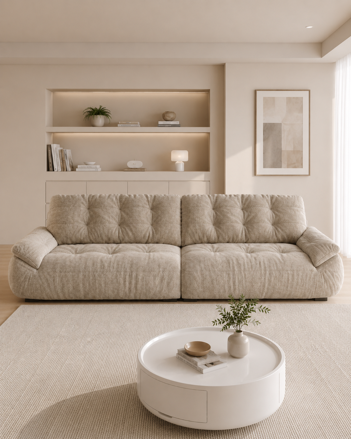 Nimbus Chenille Fabric Sofa