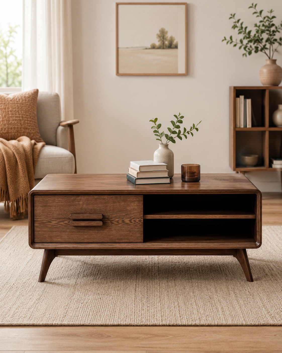 Nolan Wooden Coffee Table