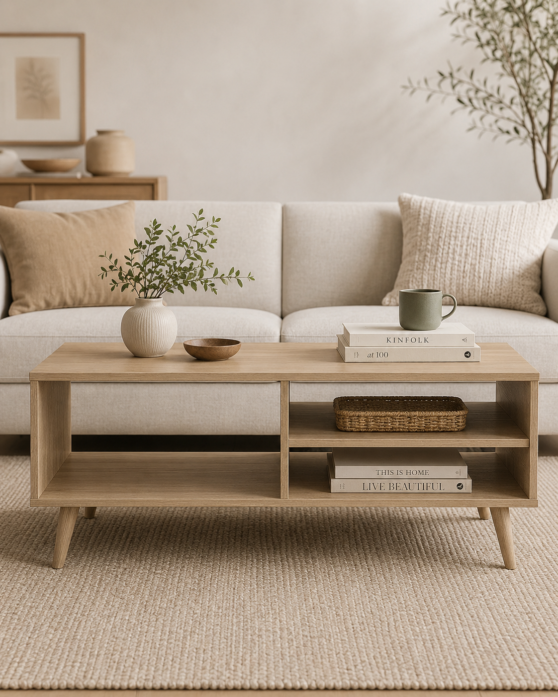Lumi Wooden Coffee Table