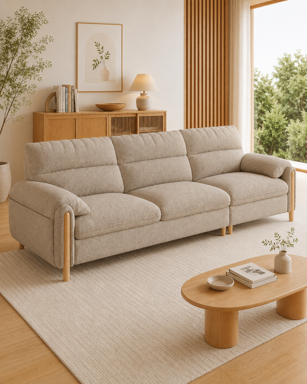 Nara Fabric Sofa