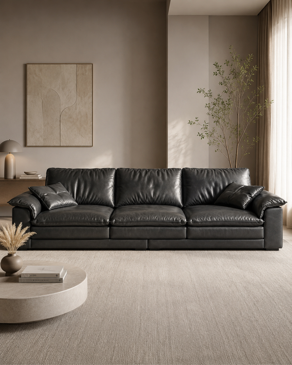 Orvyn Leather Sofa