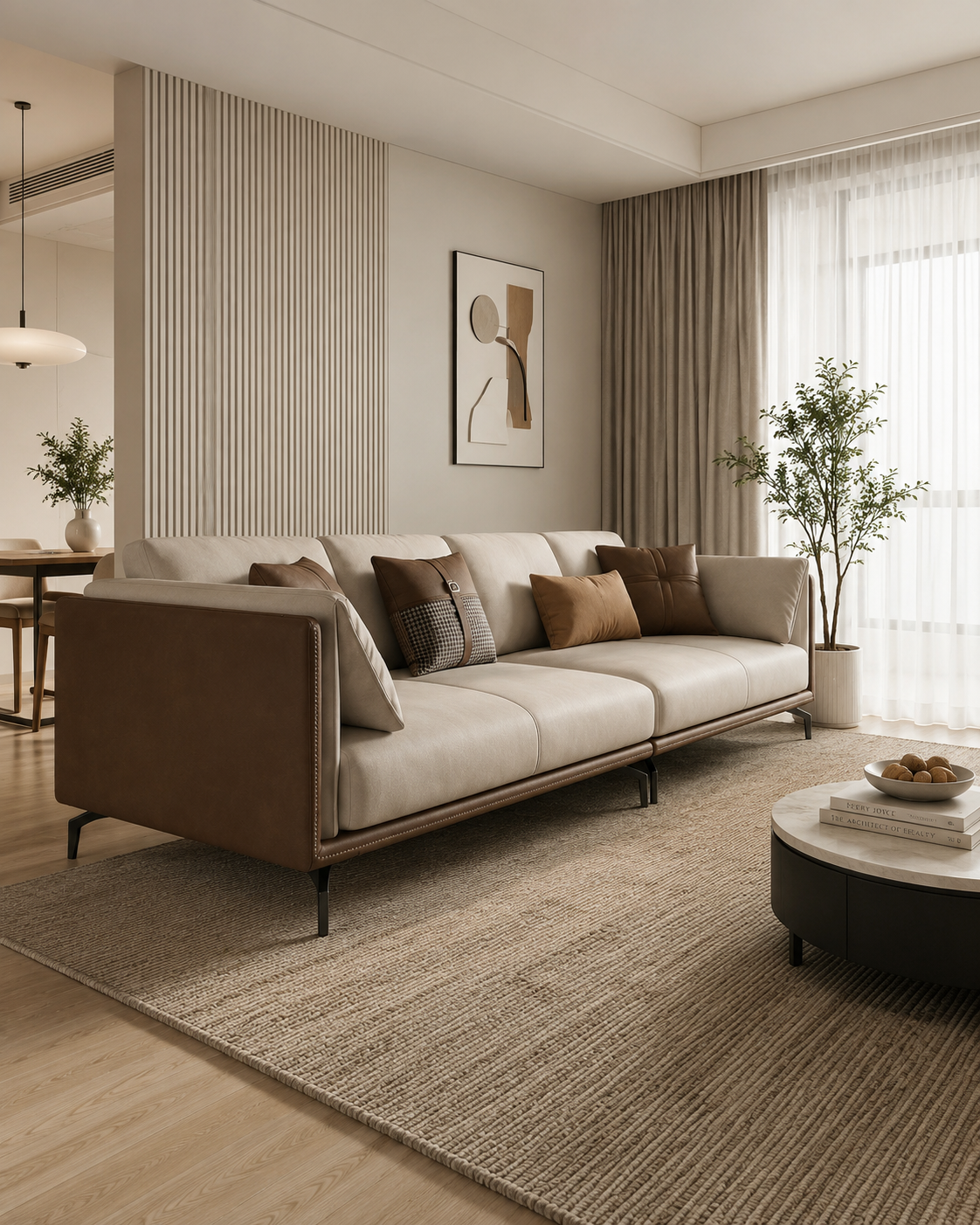Arlen Leather Sofa
