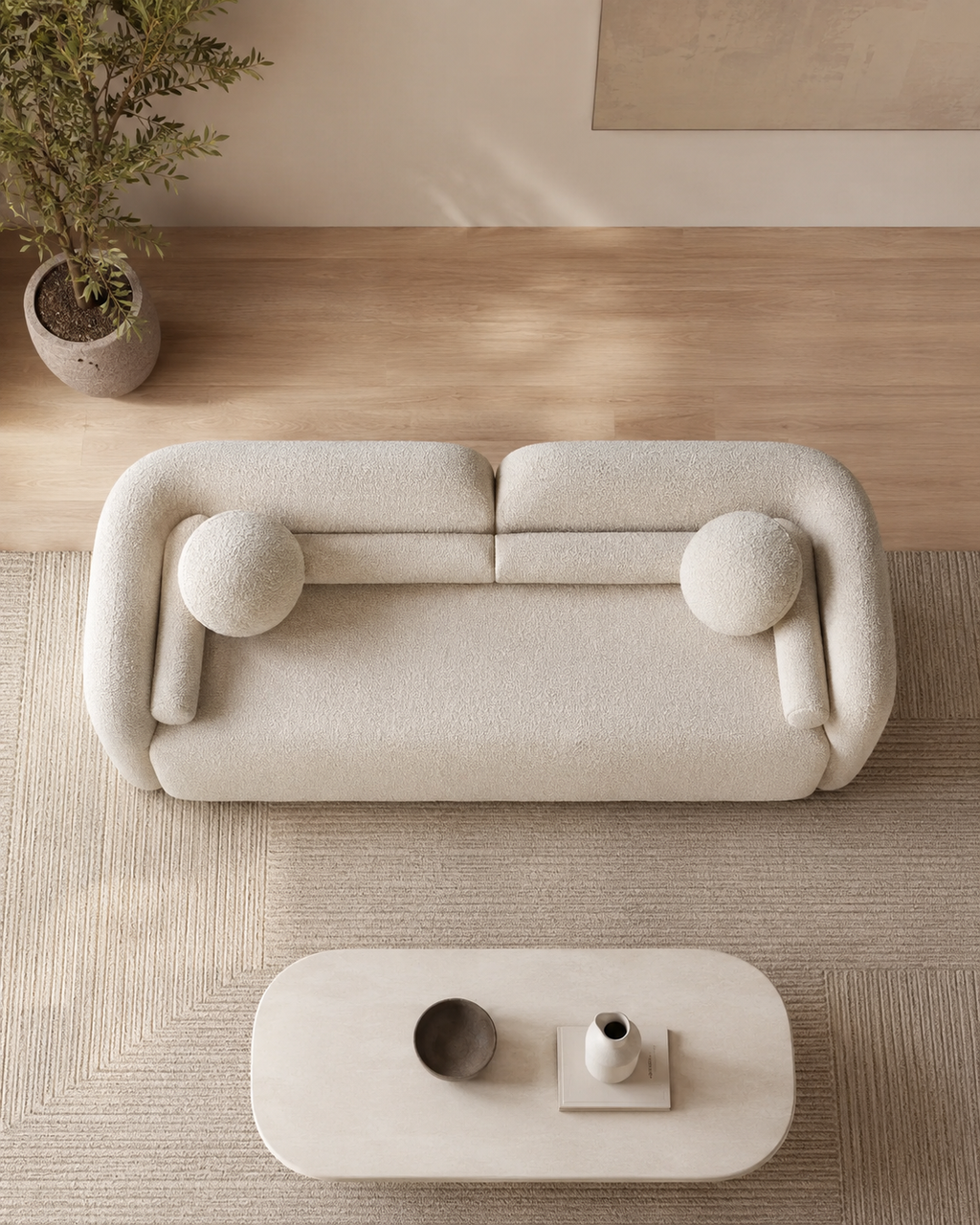 Mirelle Fabric Sofa