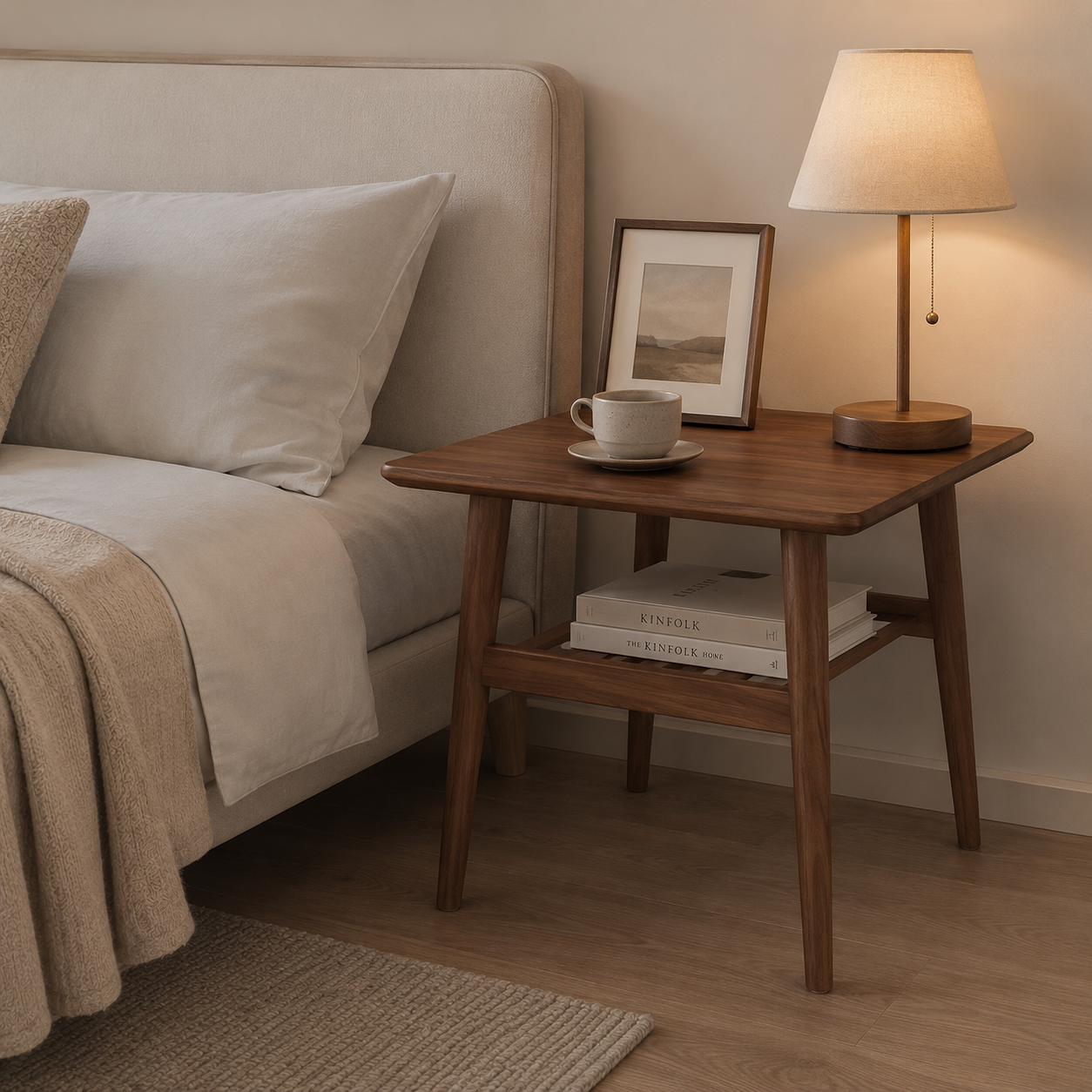 Vale Wooden Side Table