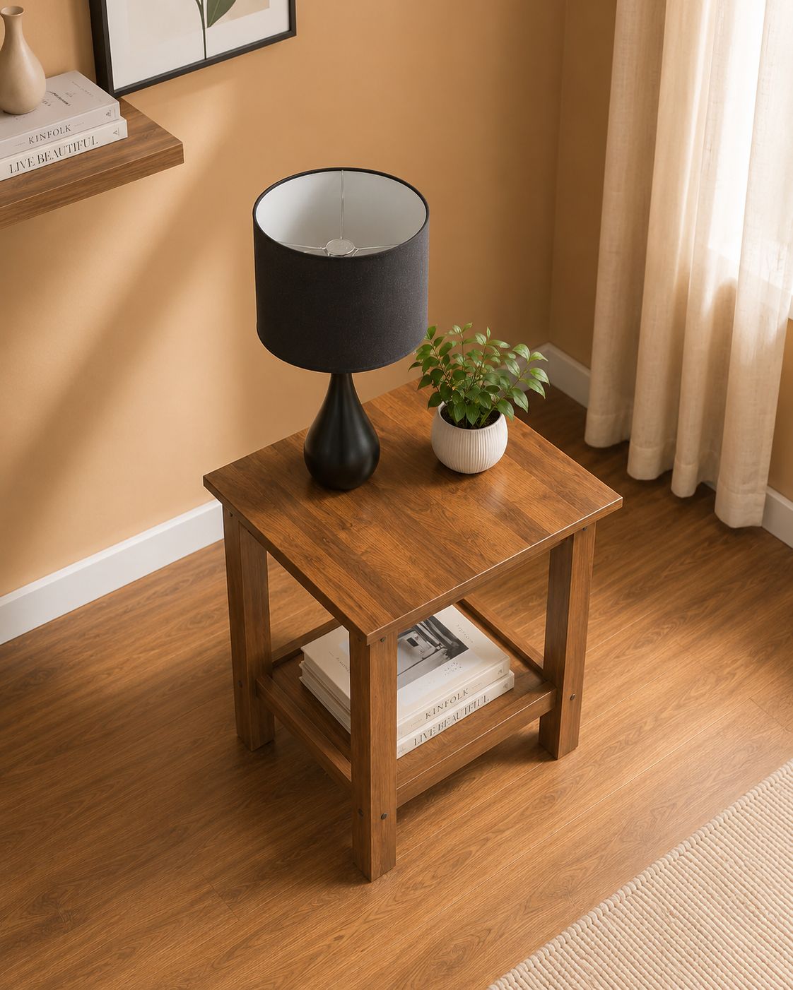 Toren Wooden Side Table
