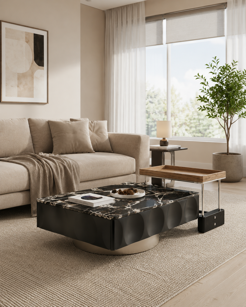 Vero Stone Coffee Table