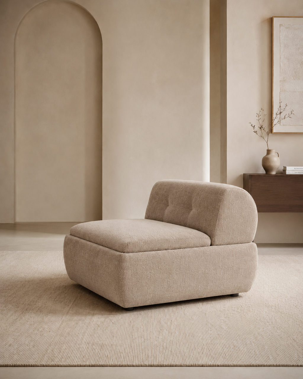 Rienne Linen Fabric Sofa
