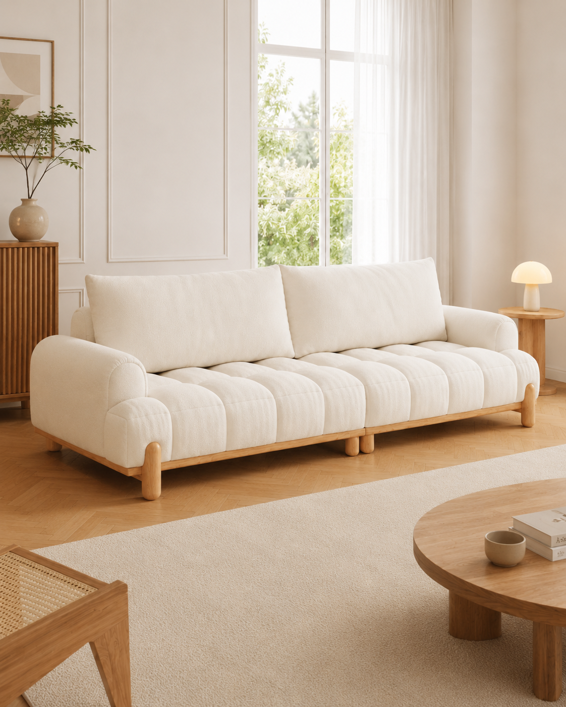 Koa Fabric Sofa