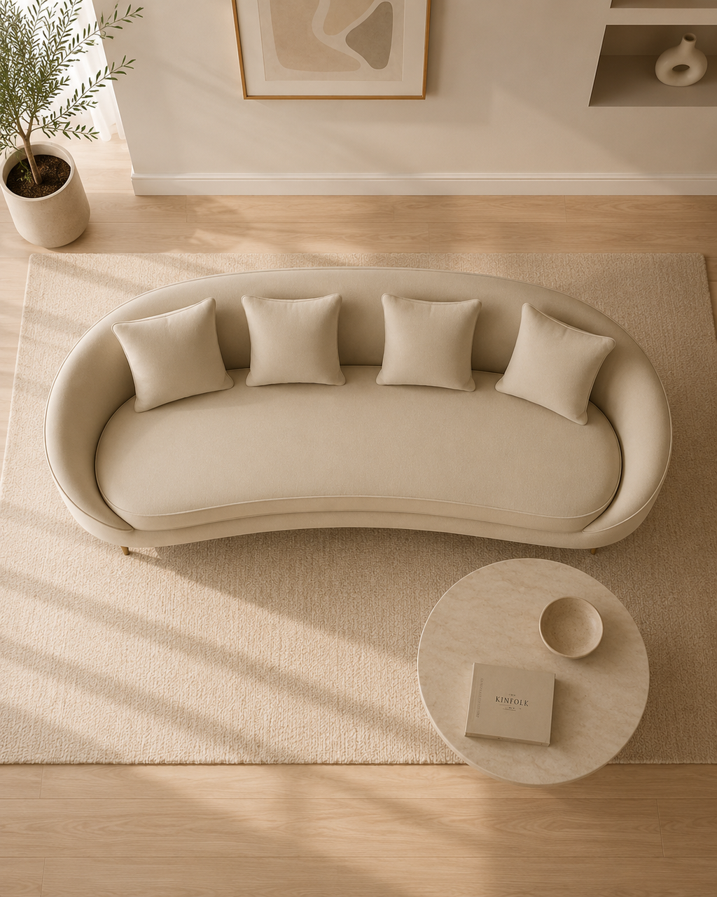 Odette Fabric Sofa