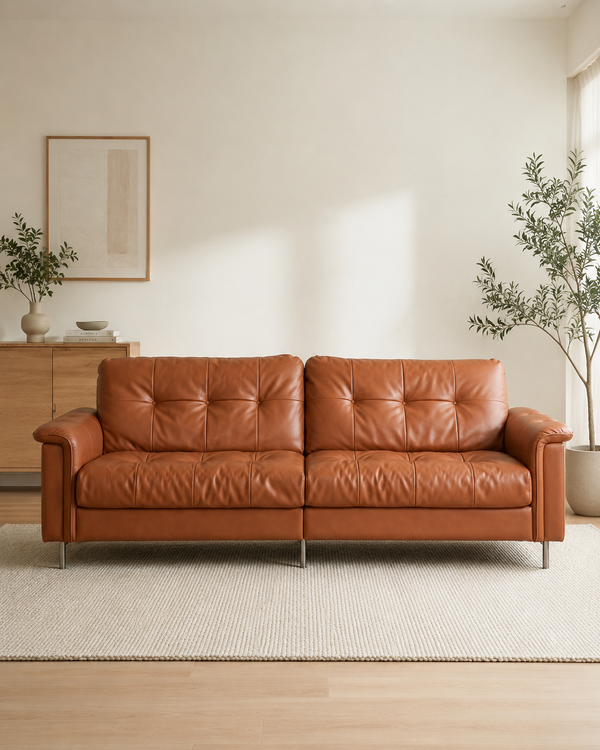 Emrys Leather Sofa