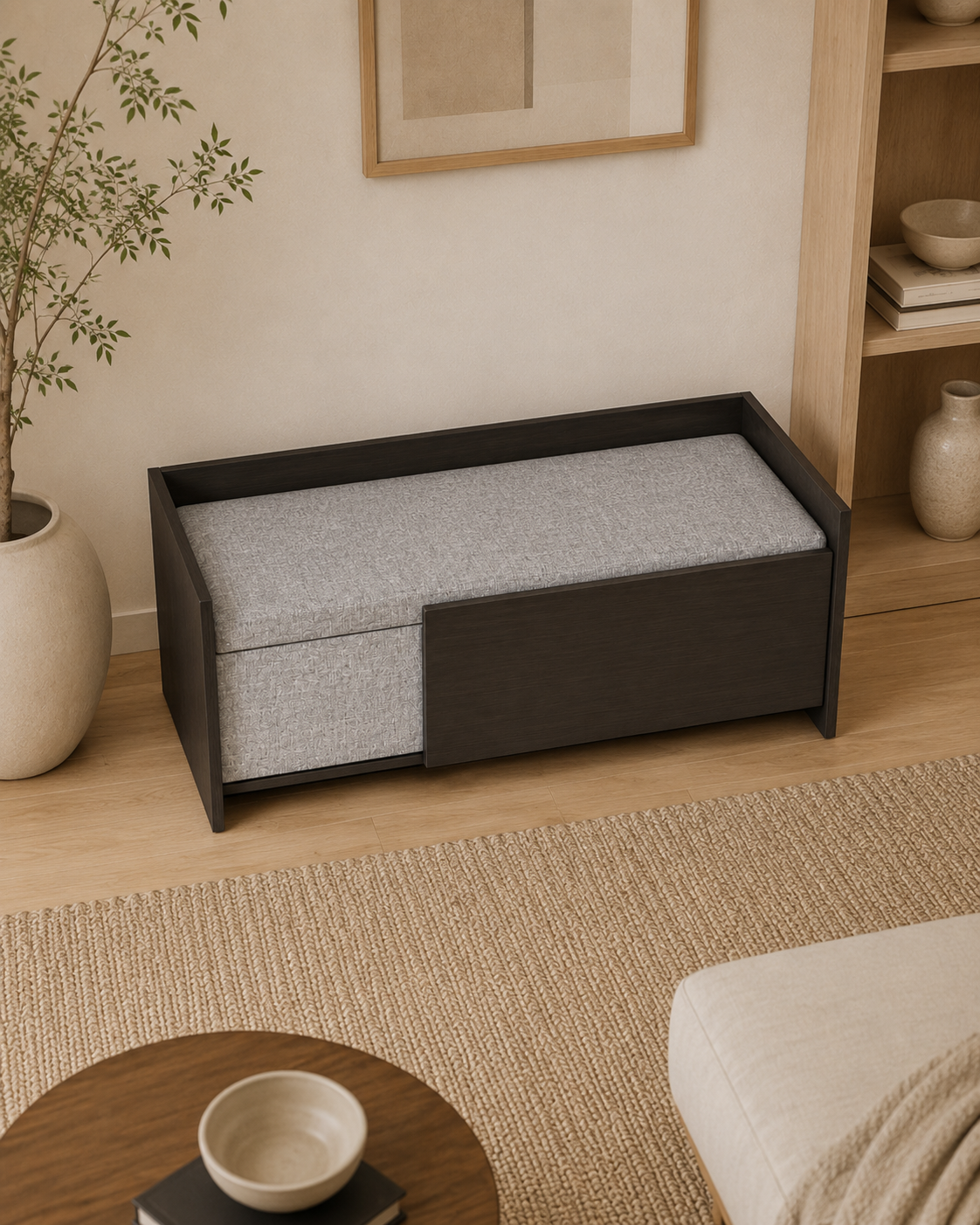 Ashford Wooden Storage Coffee Table