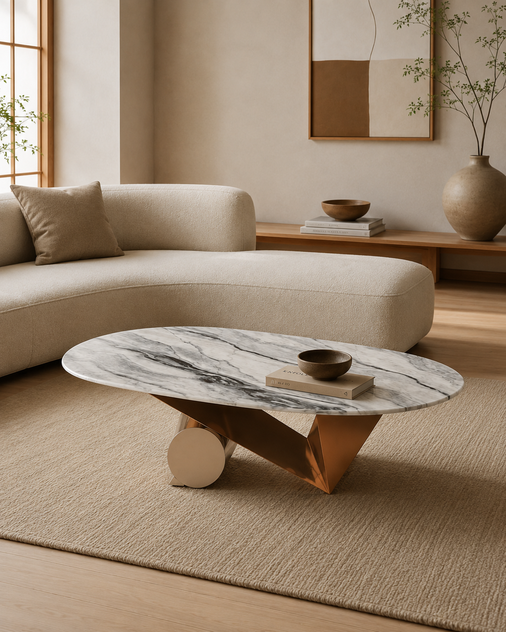 Seraphine Marble Coffee Table