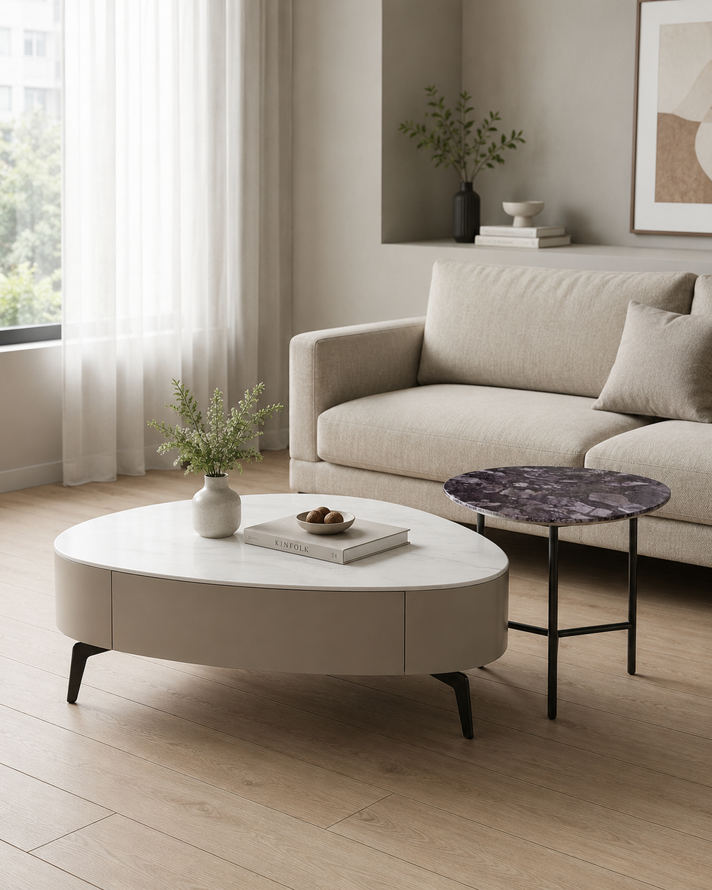 Sera Stone Coffee Table