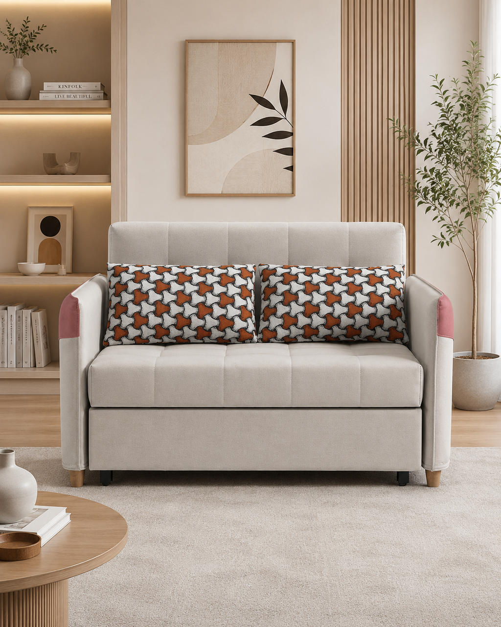 Darella Tech Fabric Sofa Bed
