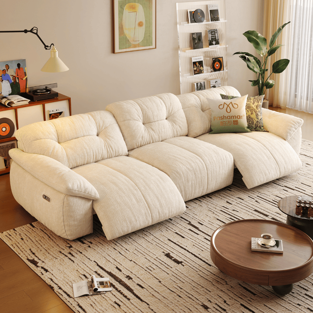 Lorenza Fabric Recliner Sofa by Esteller (Water Repellent)