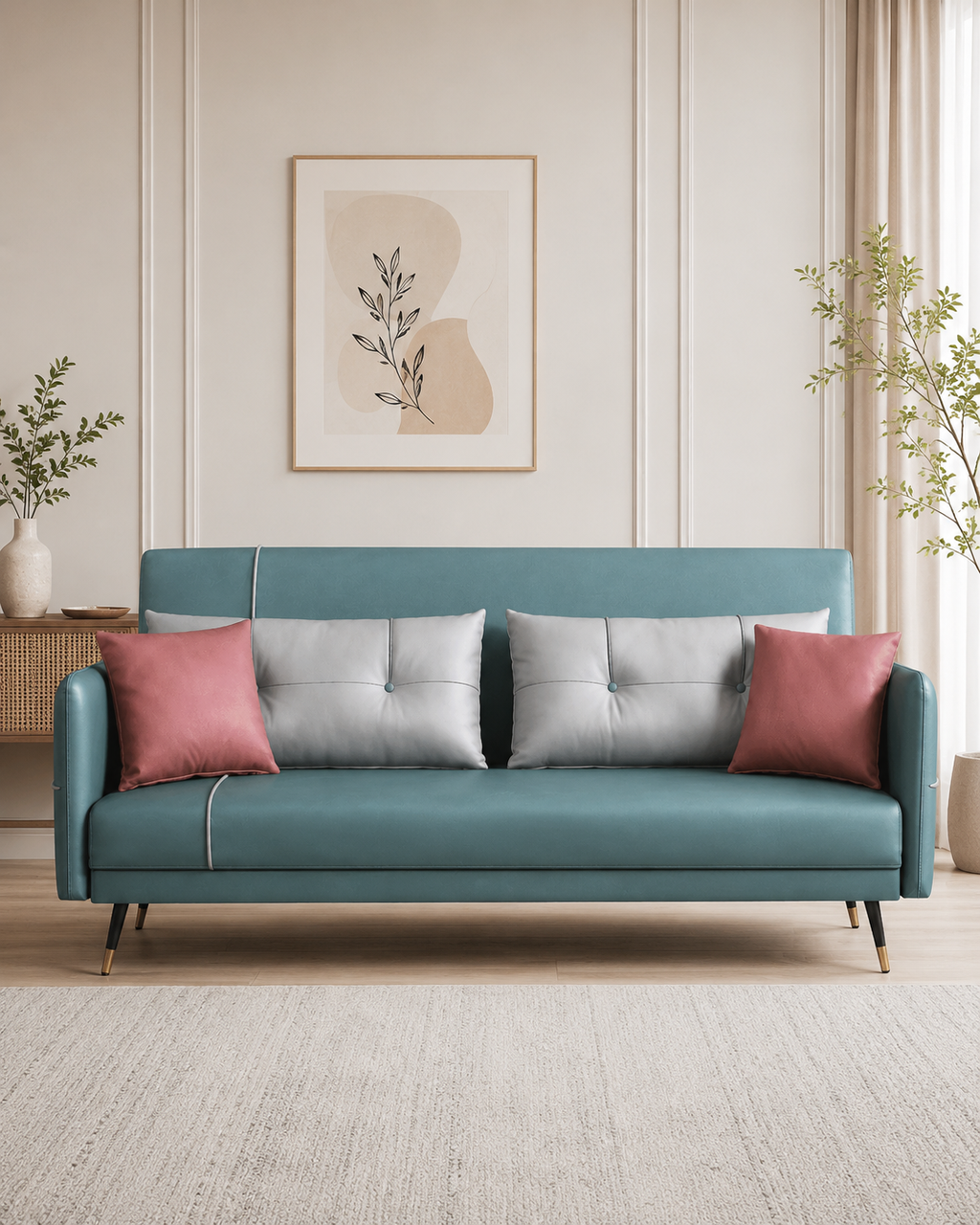 Cadenza Leathaire Sofa Bed