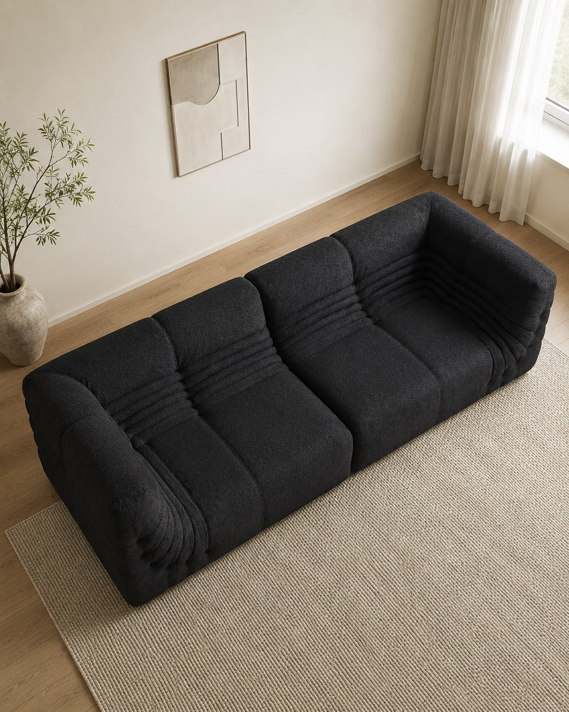 Axton Fabric Sofa