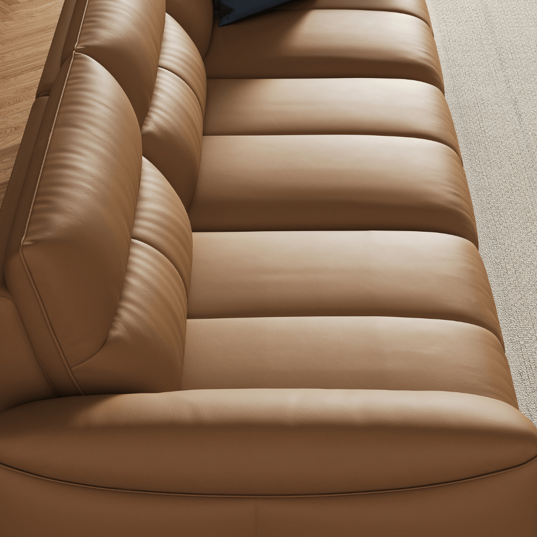 Ginny Leather Electric Sofa Bed by Esteller