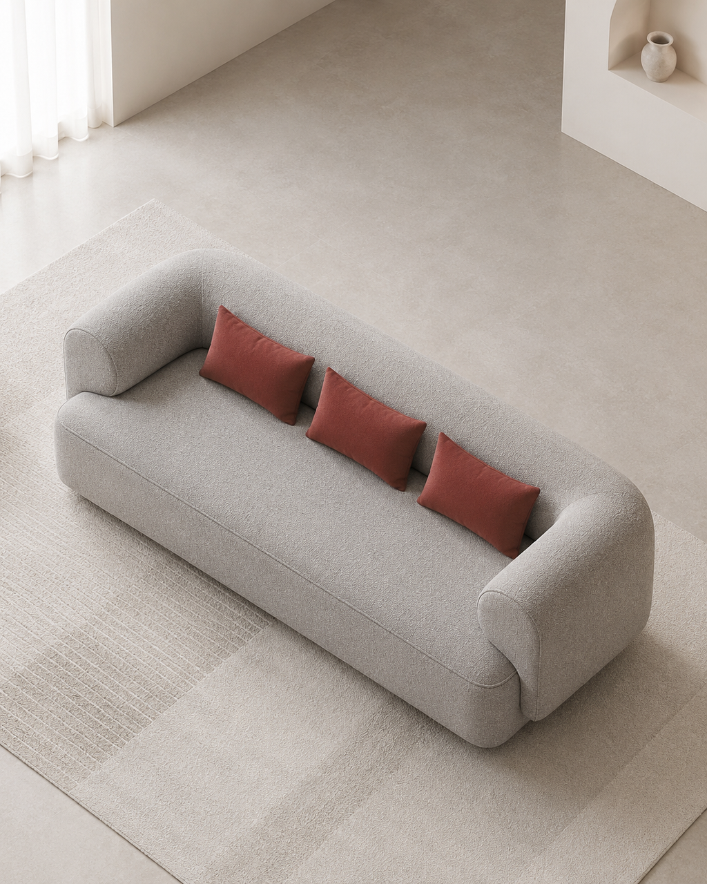 Lorven Fabric Sofa