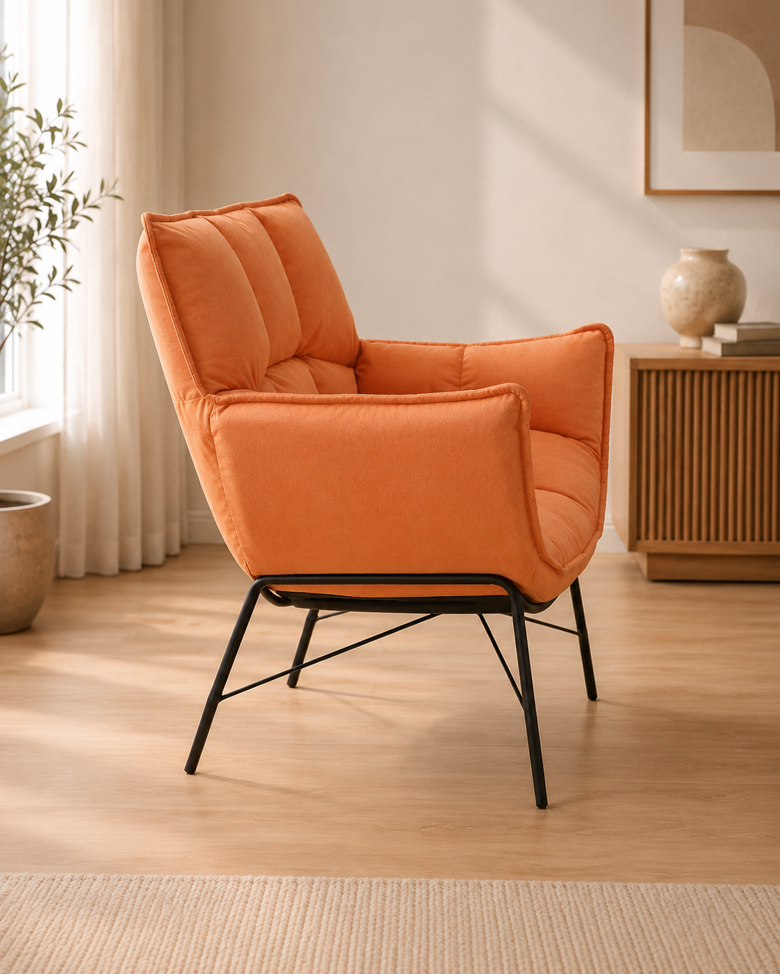 Duvall Leathaire Lounge Chair