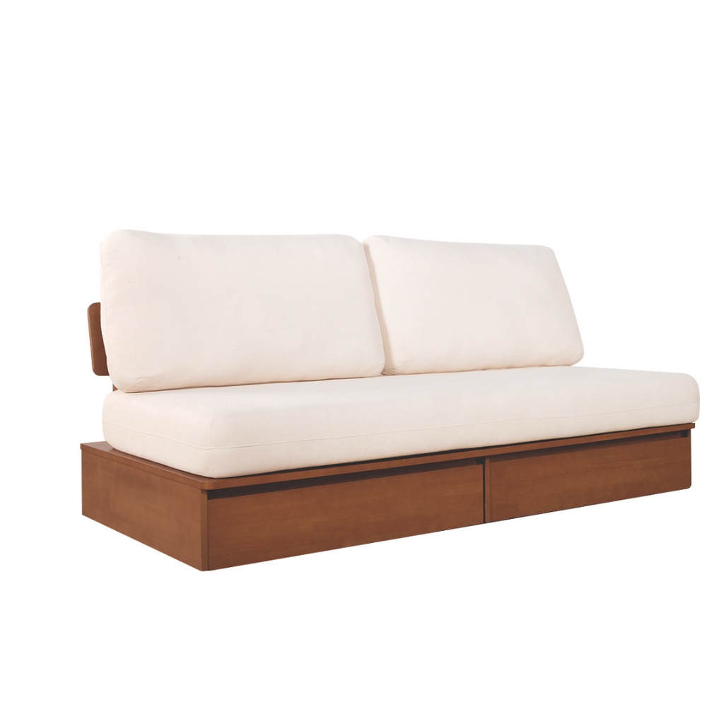 Pimmy Wooden Storage Sofa