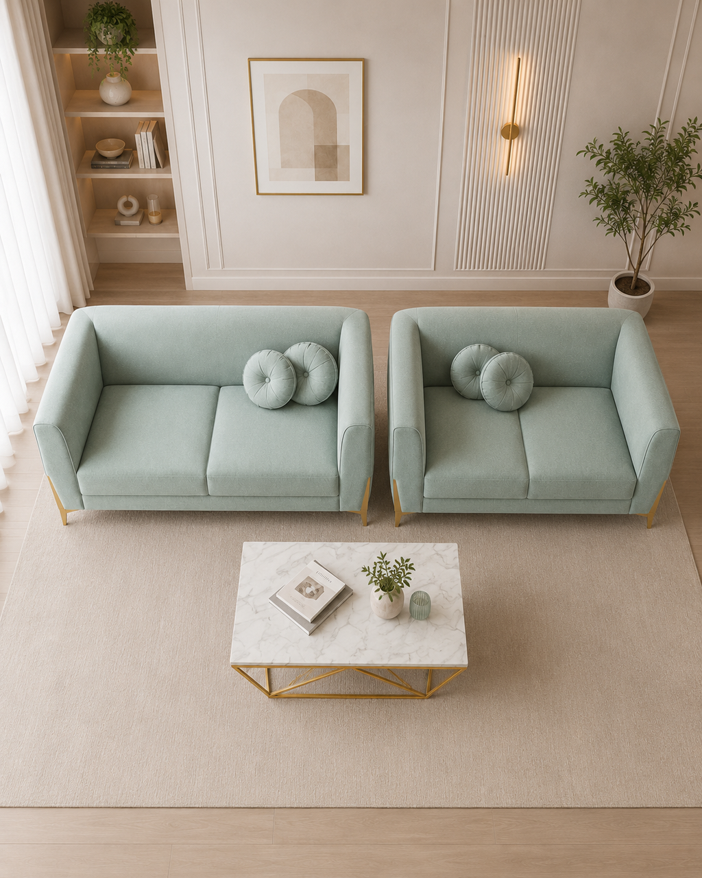 Aster Fabric Sofa