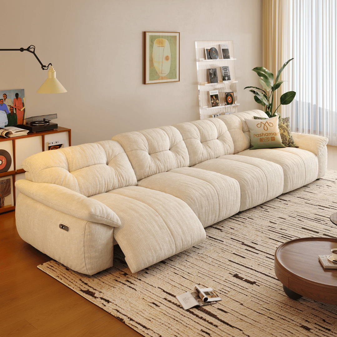 Lorenza Fabric Recliner Sofa by Esteller (Water Repellent)