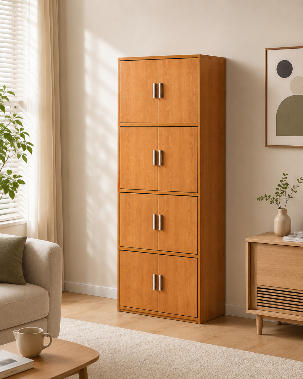 Alden Cherry Storage Cabinet
