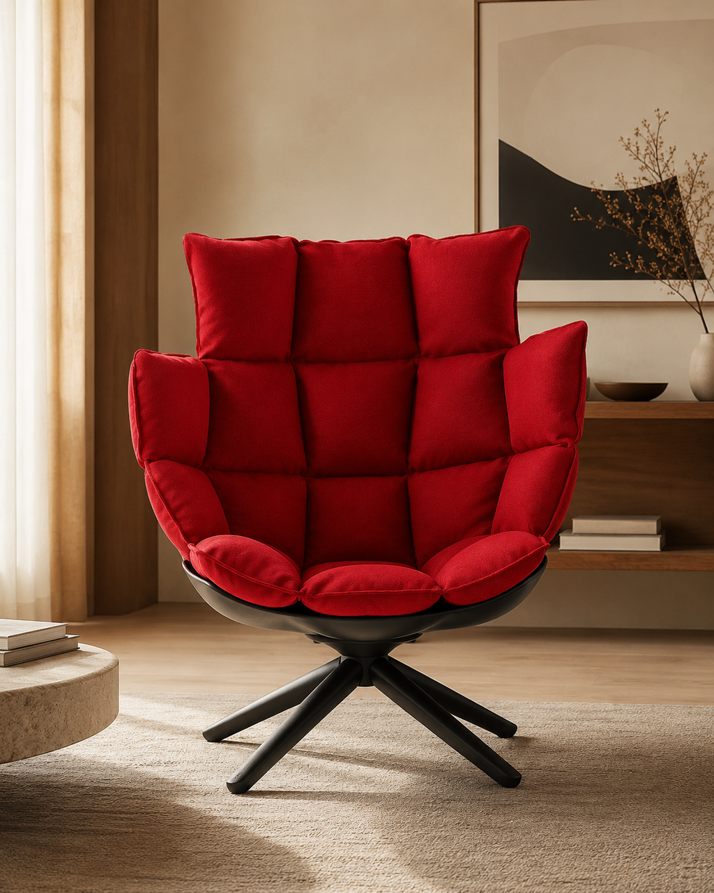 Pavelle Fabric Lounge Chair