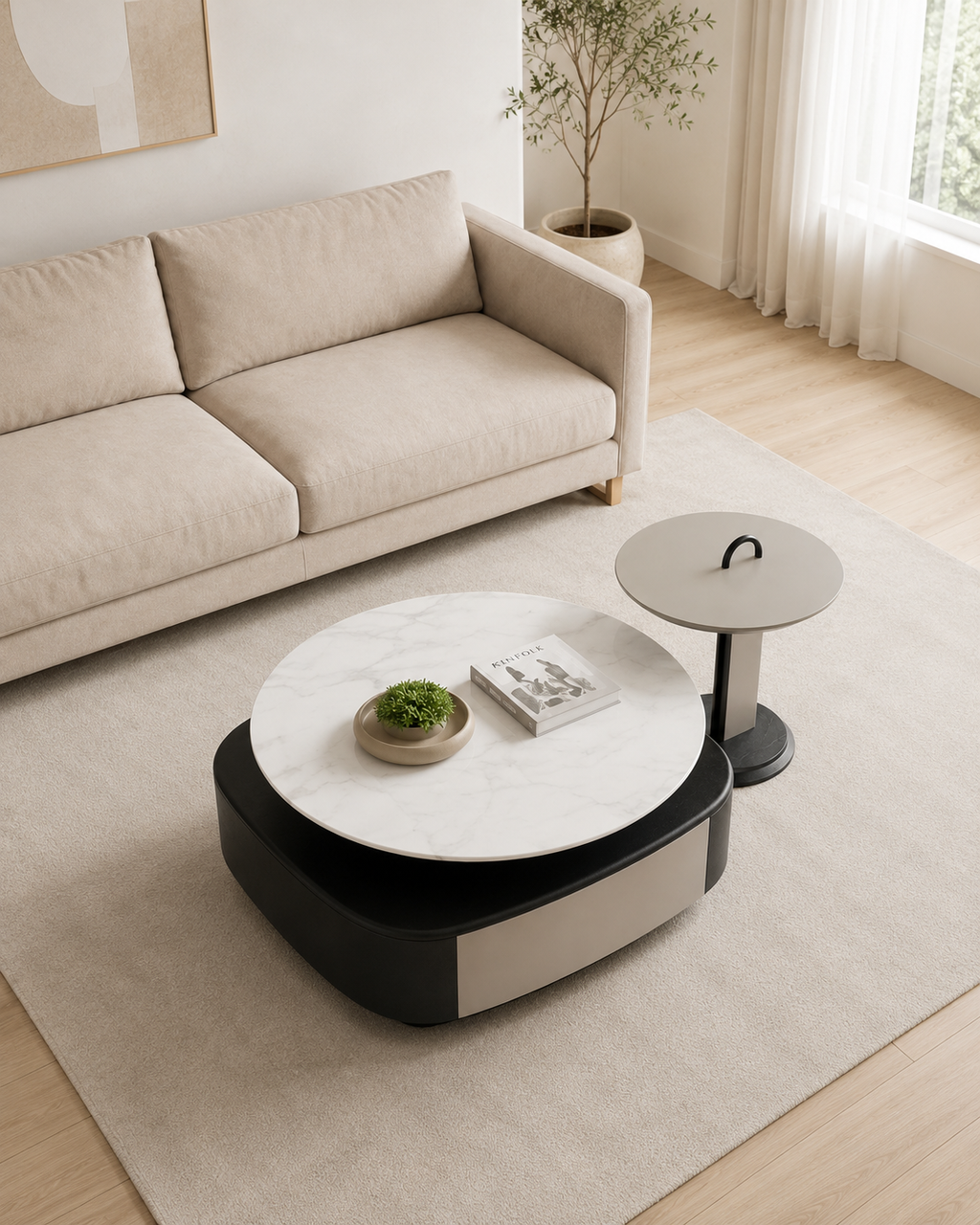 Nori Stone Coffee Table
