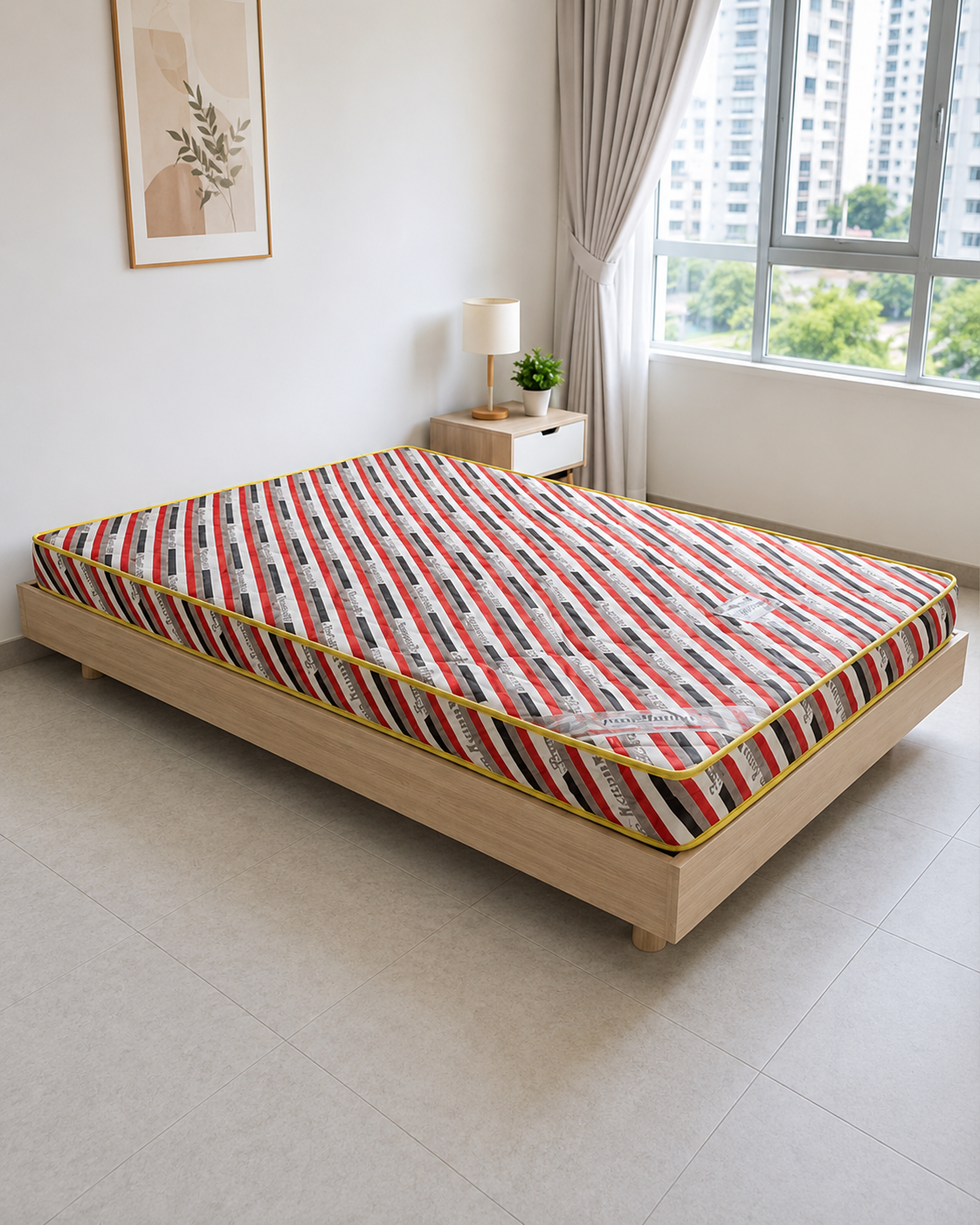 Stria Single Foam Mattress