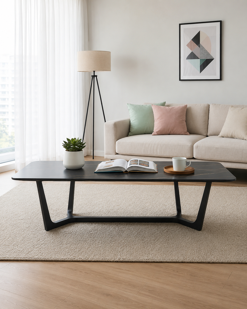 Onyx Sintered Stone Coffee Table