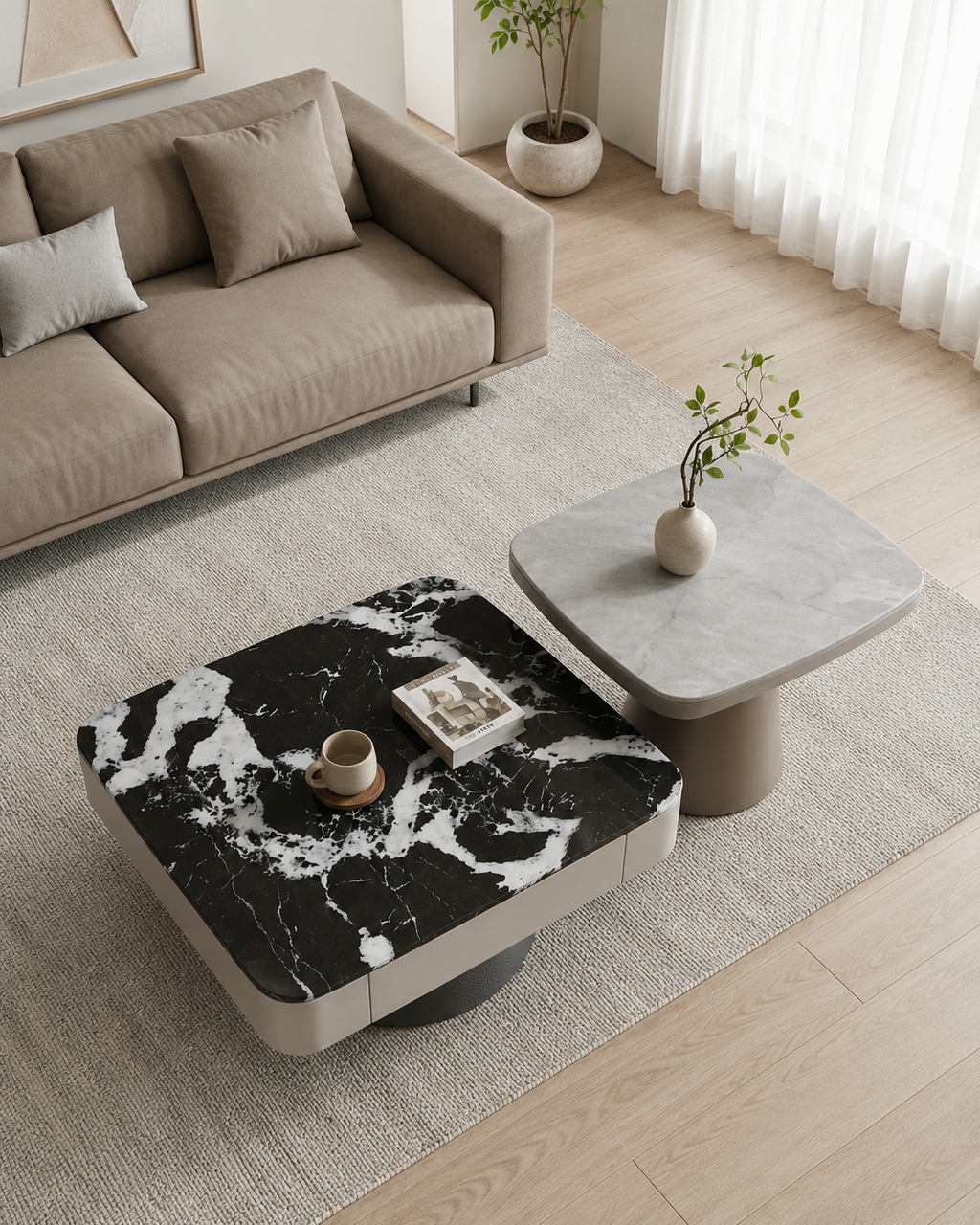 Varo Stone Coffee Table