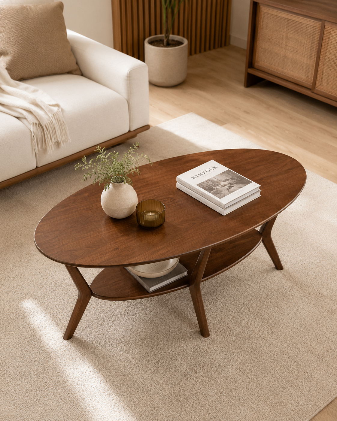 Rowan Wooden Coffee Table