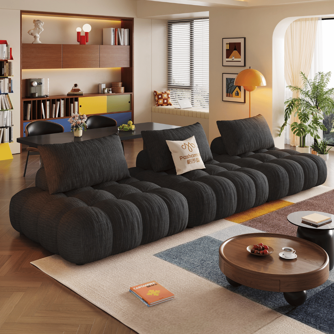 Cloude Modular Chenille Fabric Sofa by Esteller (Water Repellent)