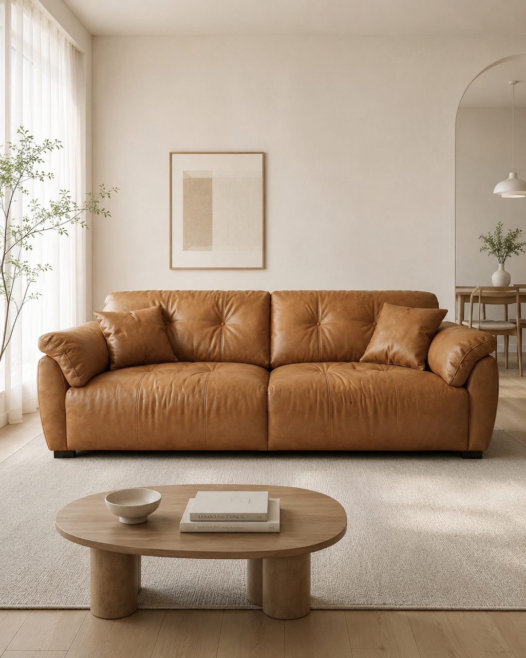 Sorrento Leather Sofa