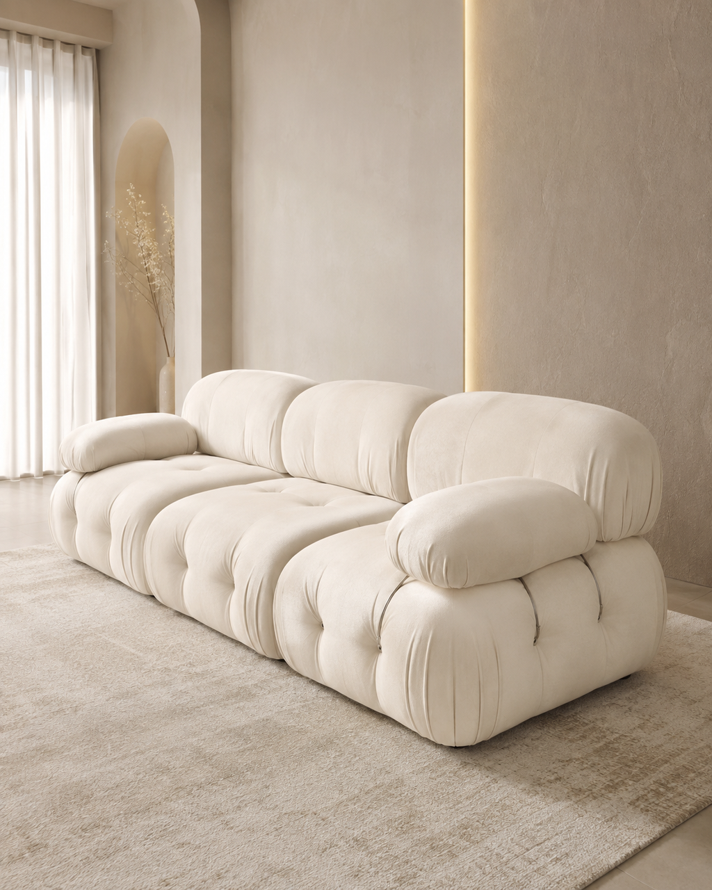 Coniston Velvet Sofa