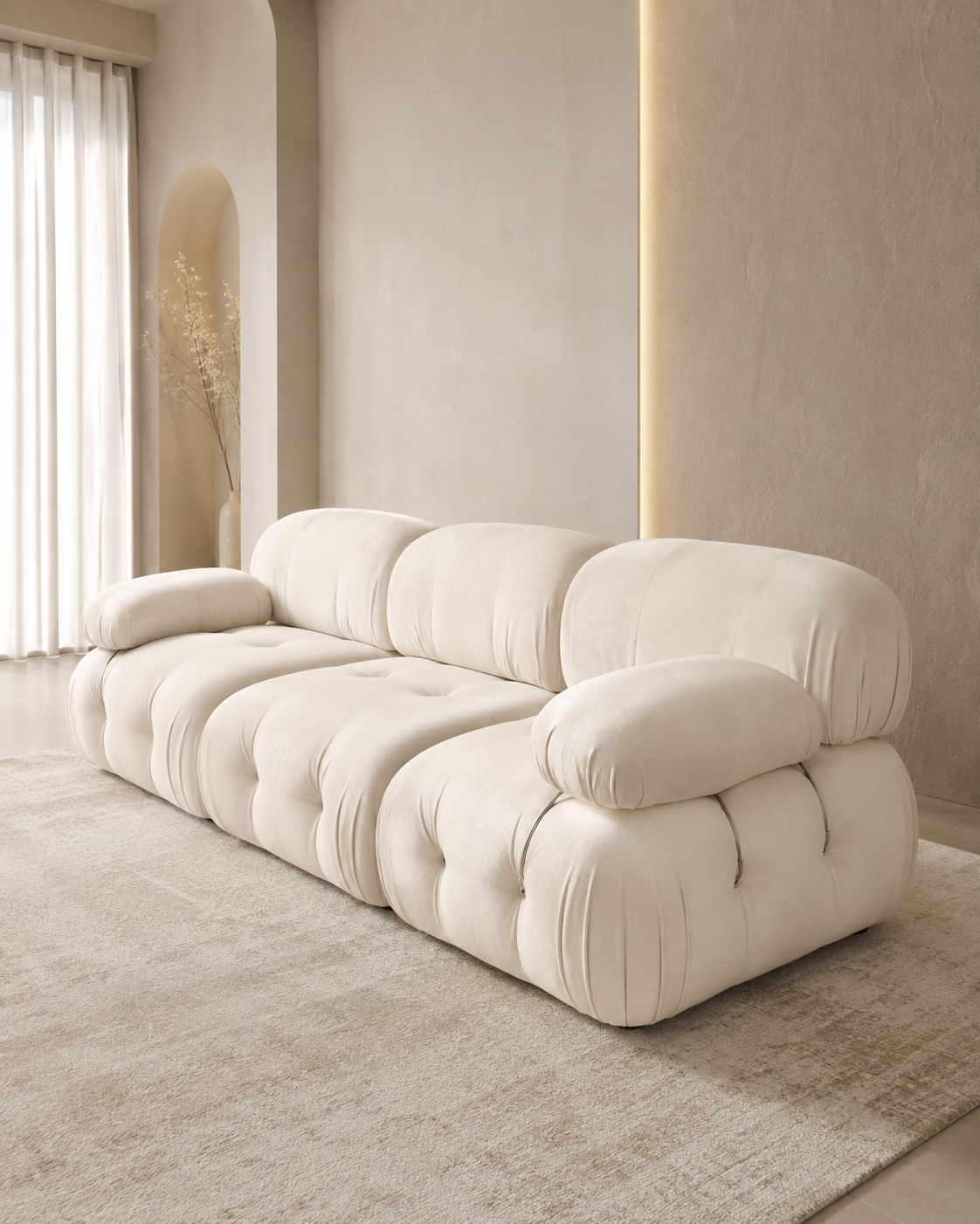 Coniston Velvet Sofa