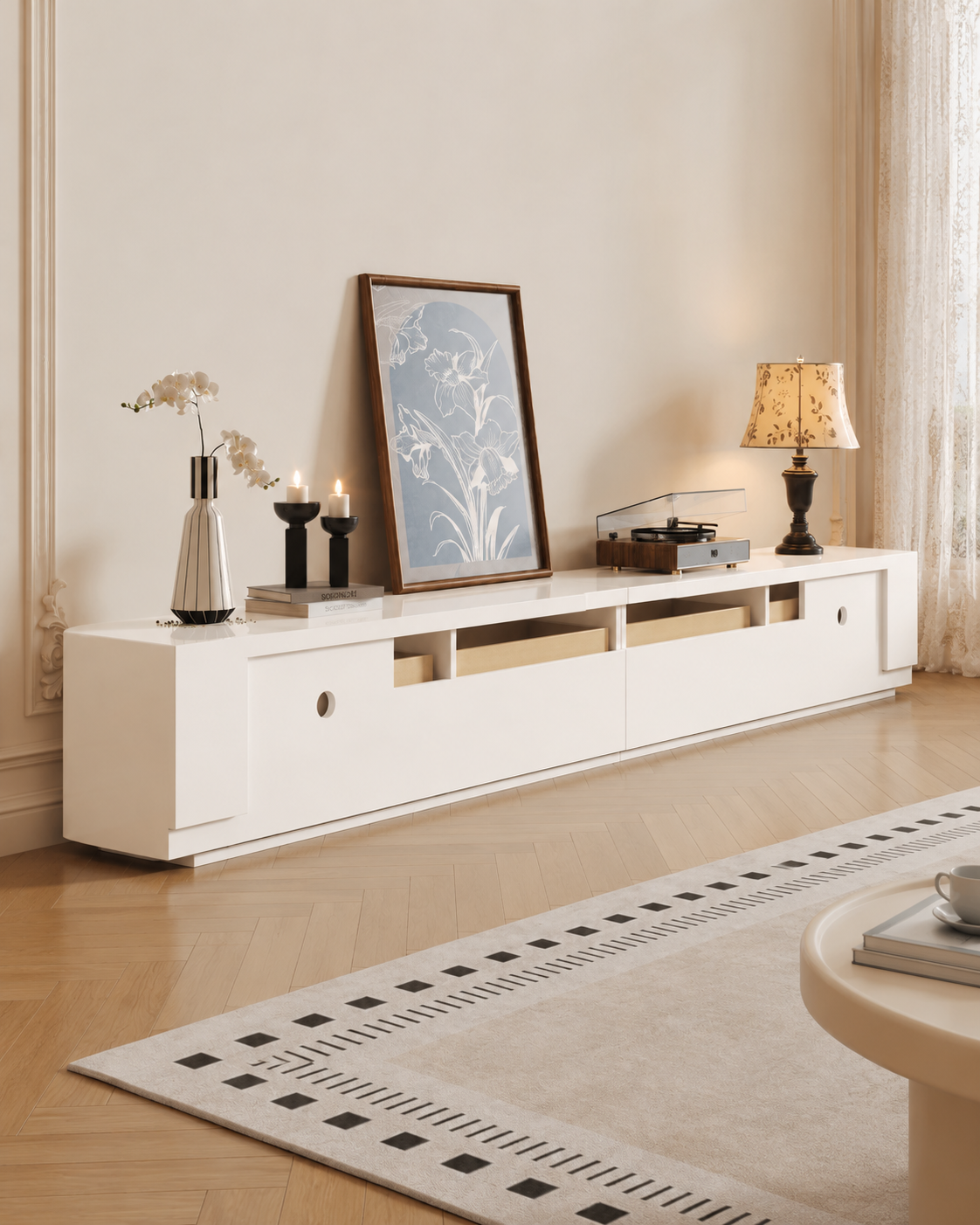 Eira Gloss TV Console