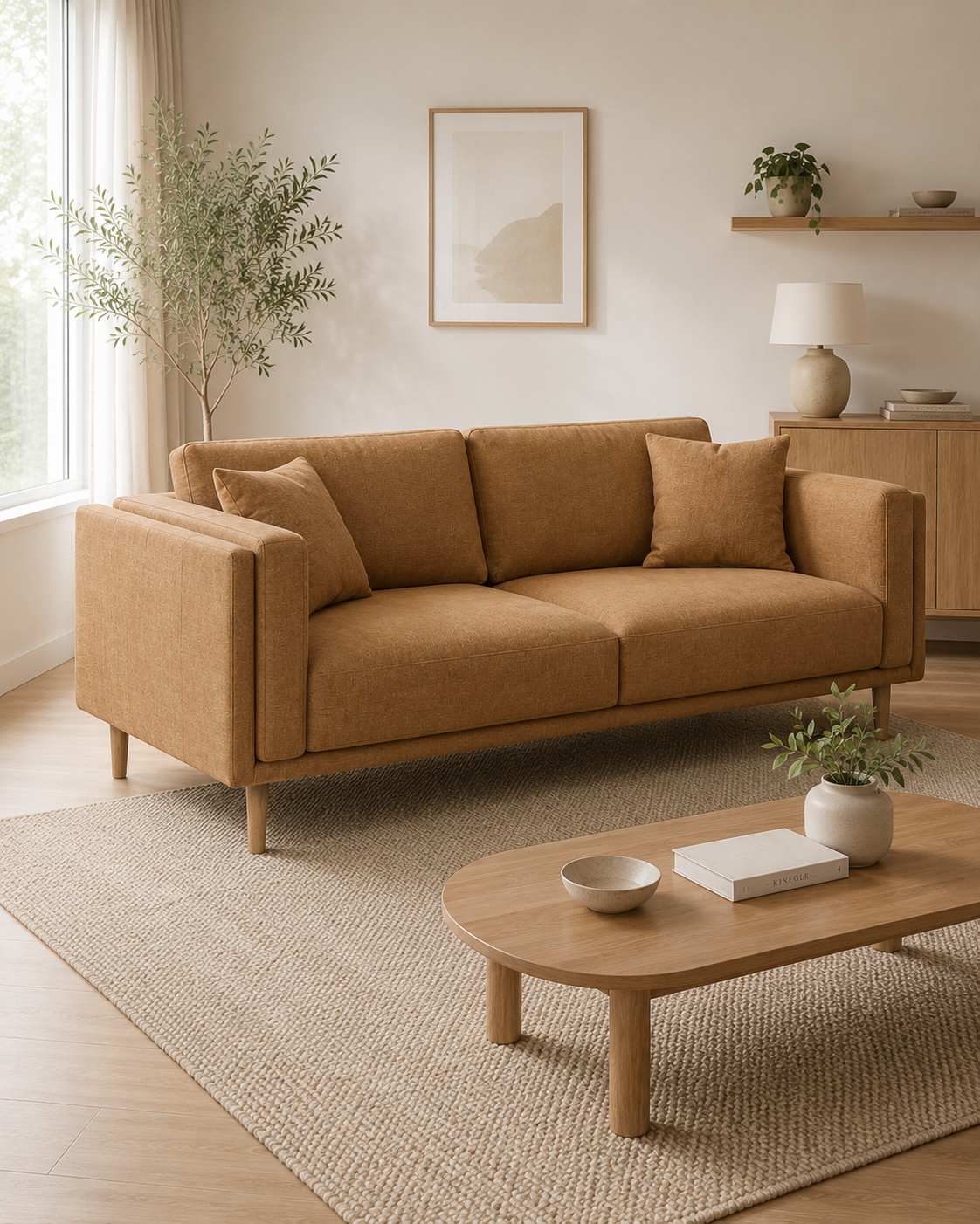 Aldric Fabric Sofa