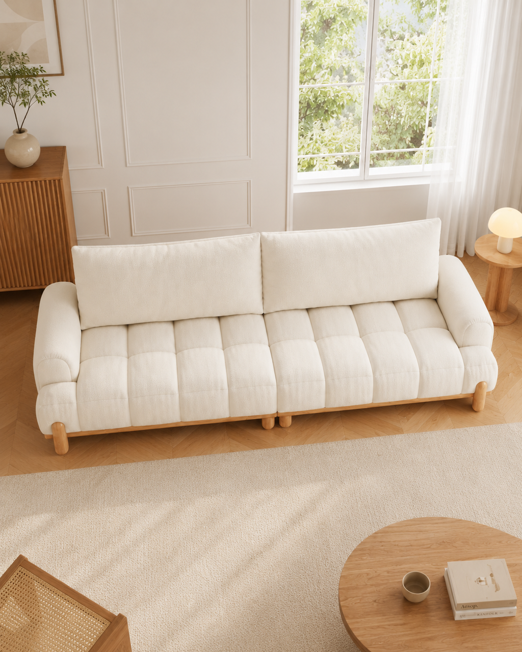 Koa Fabric Sofa