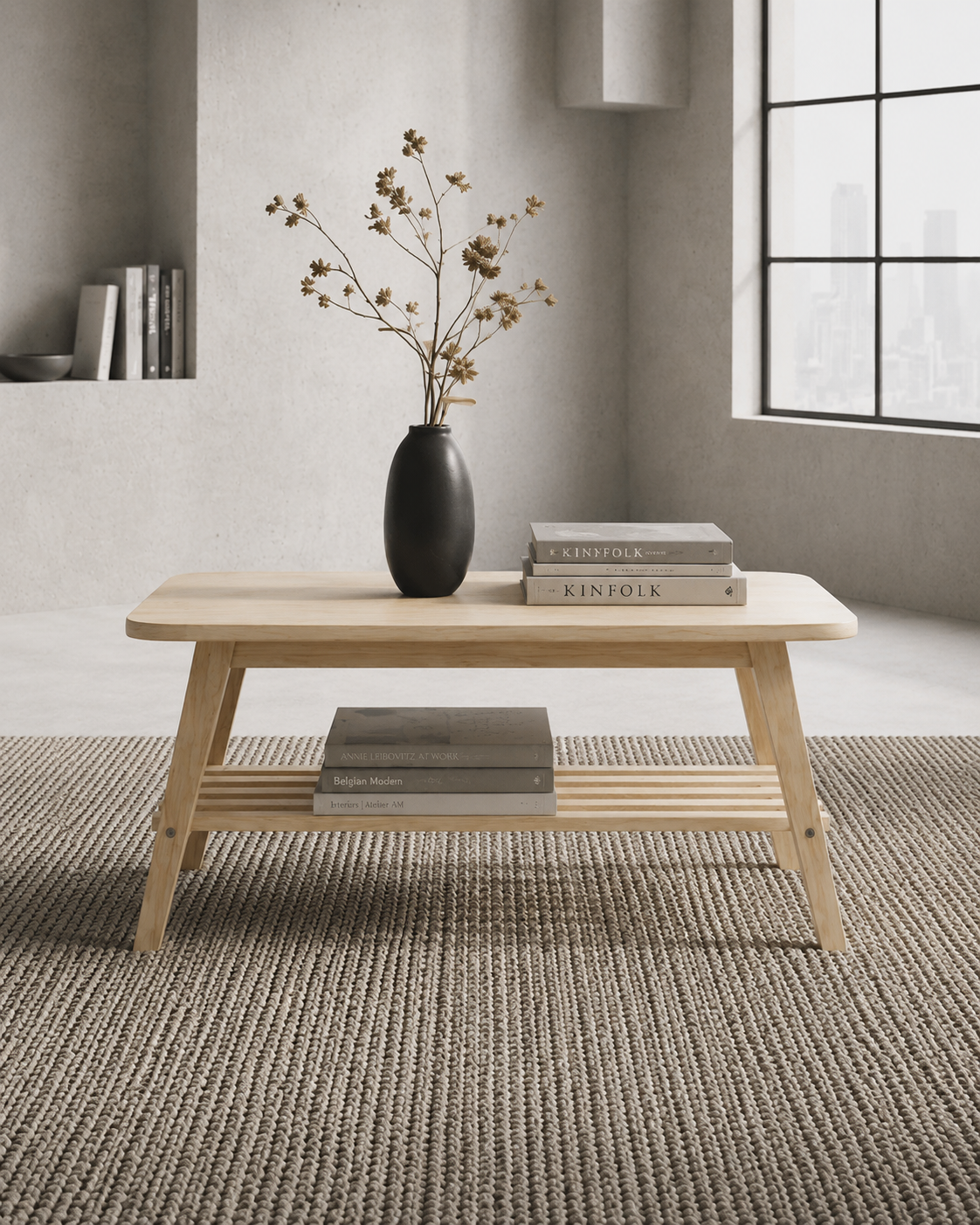 Haru Wooden Coffee Table