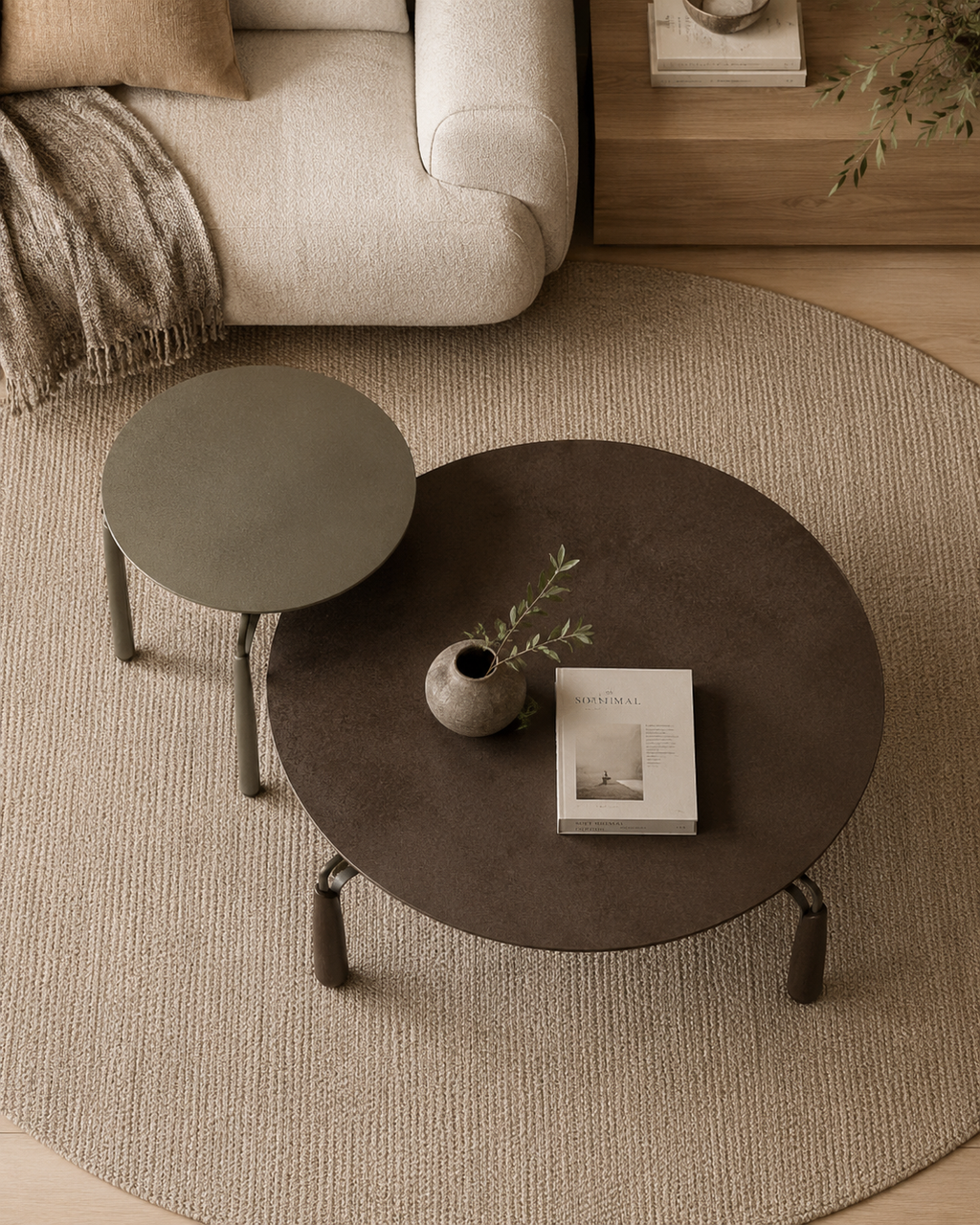 Maren Round Coffee Table