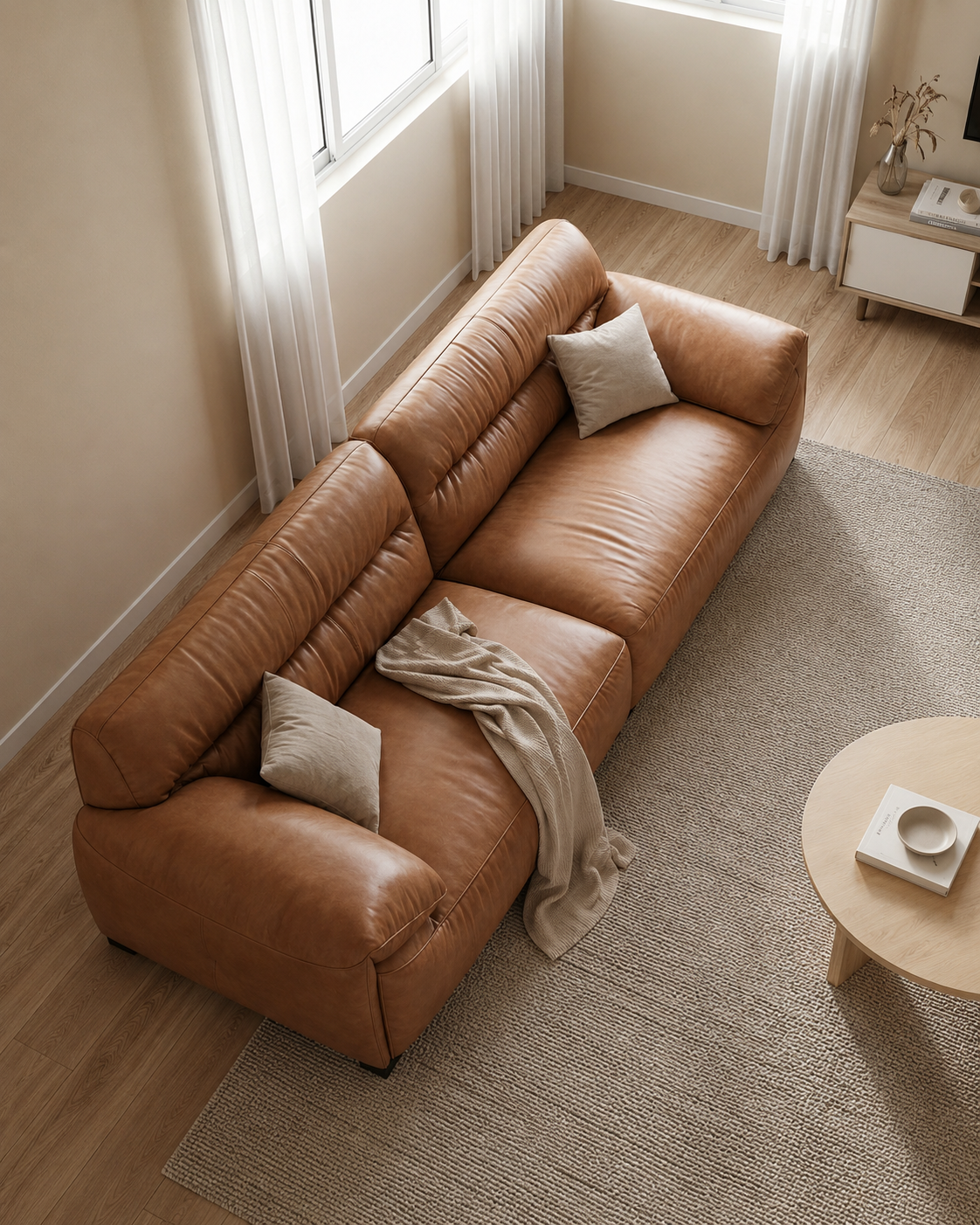 Sloane Leather Sofa