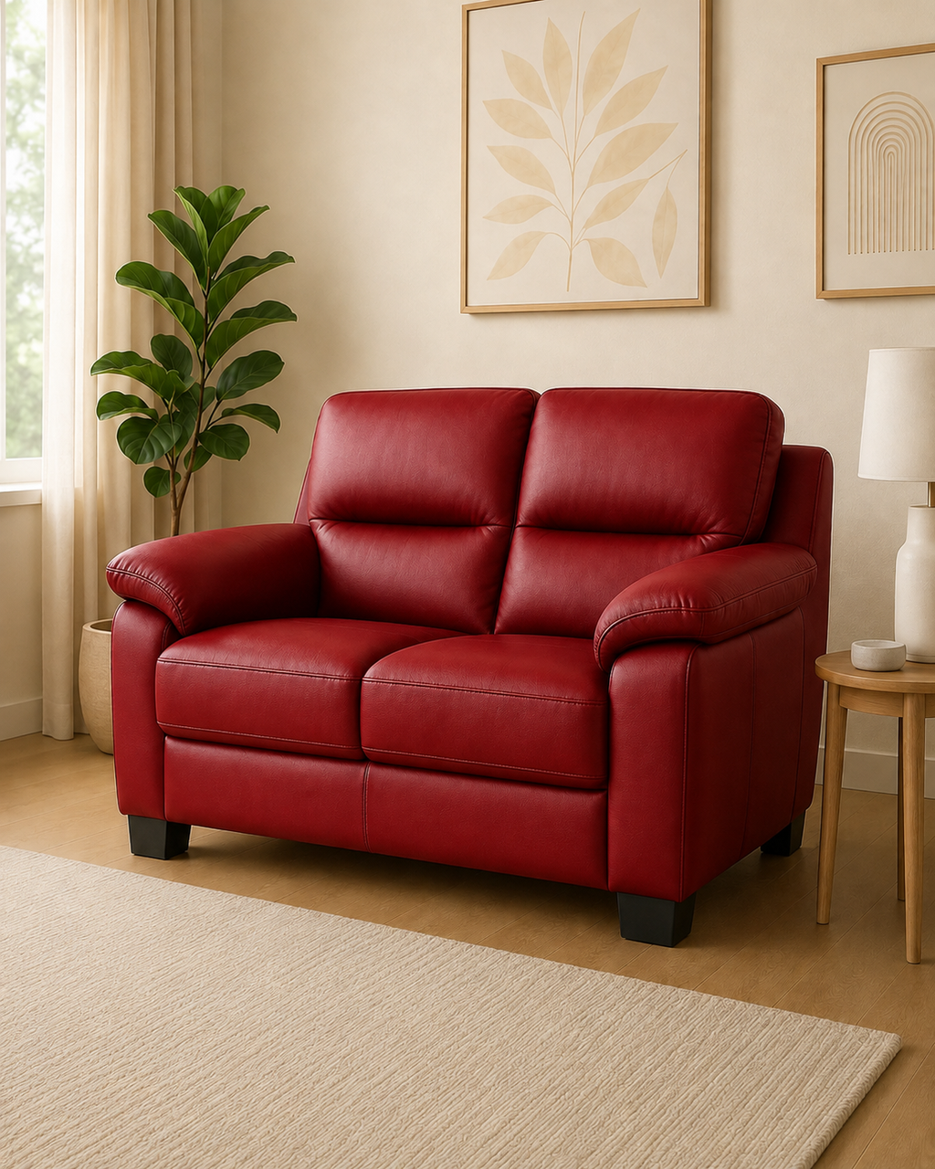 Dalton Genuine Leather Sofa