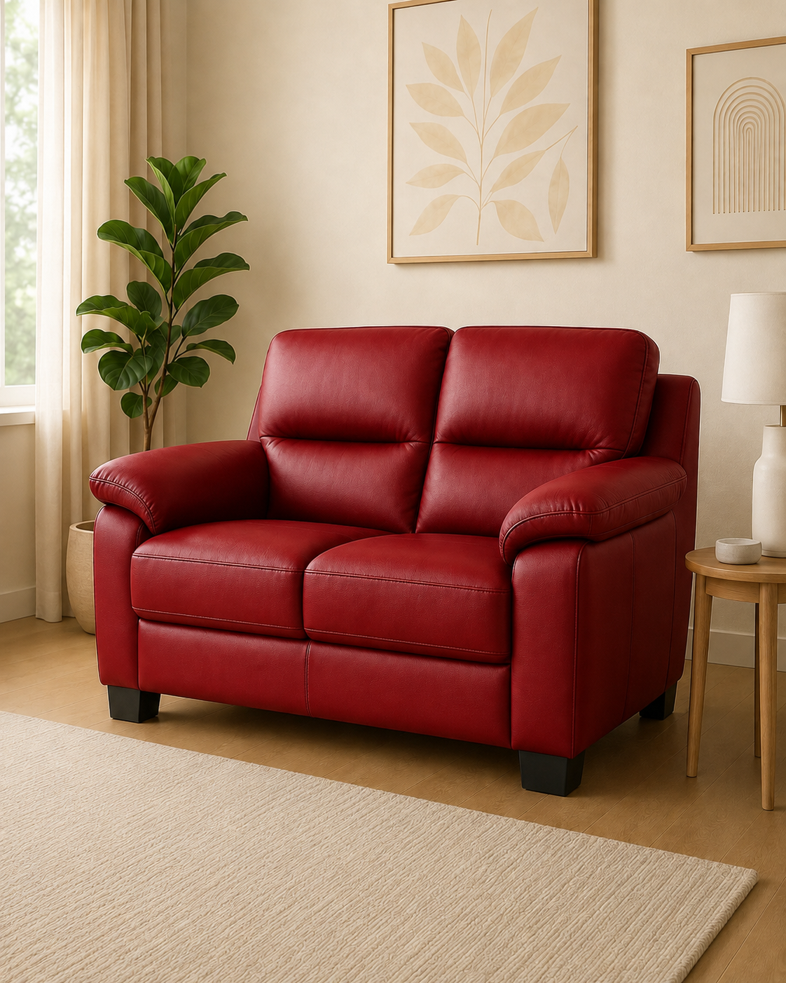Dalton Genuine Leather Sofa