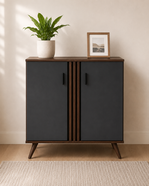 Kova 2 Door Shoe Cabinet (80cm)