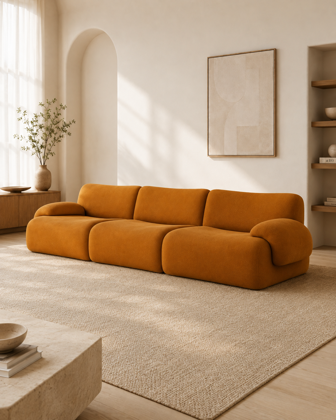 Grafton Velvet Sofa