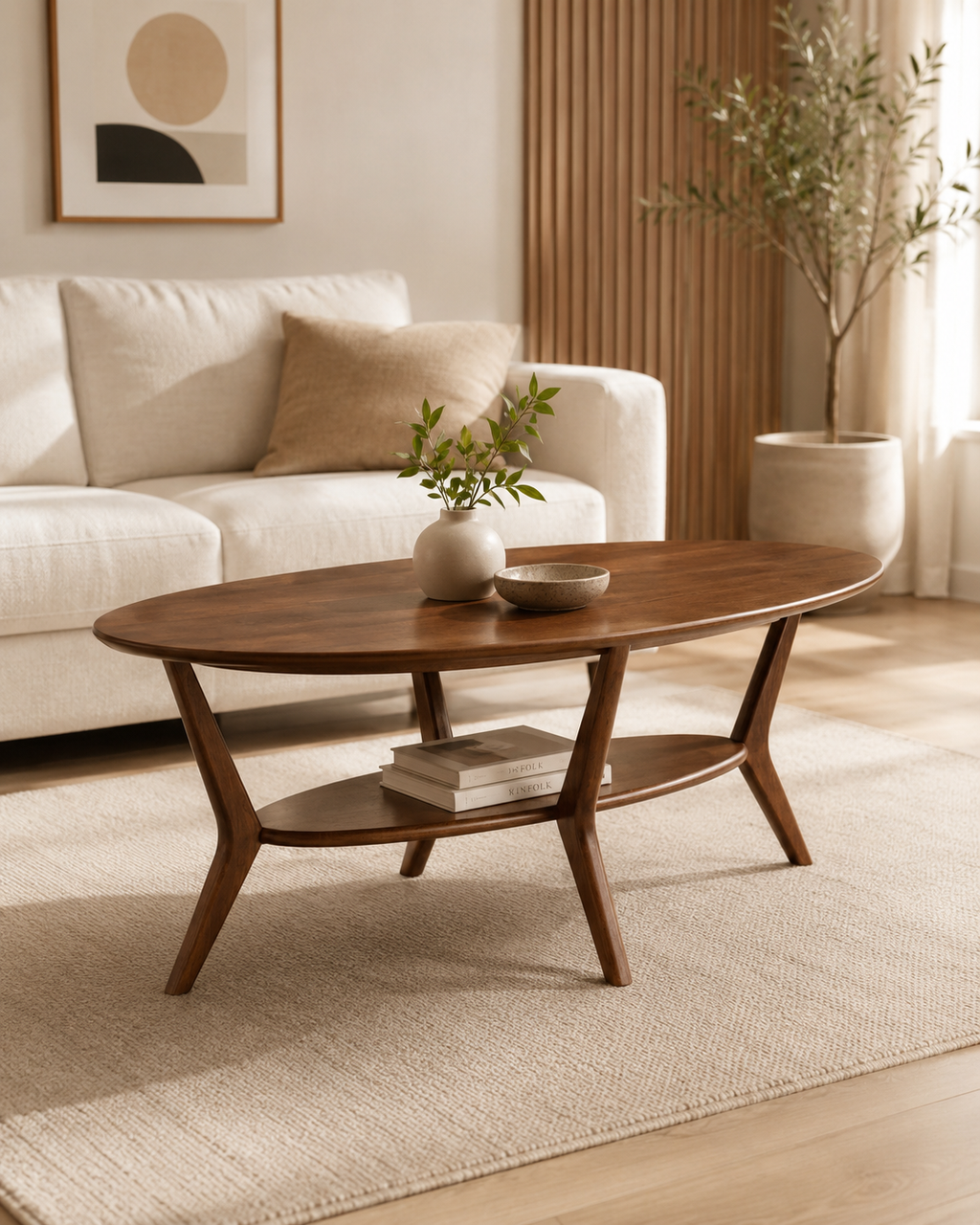 Rowan Wooden Coffee Table