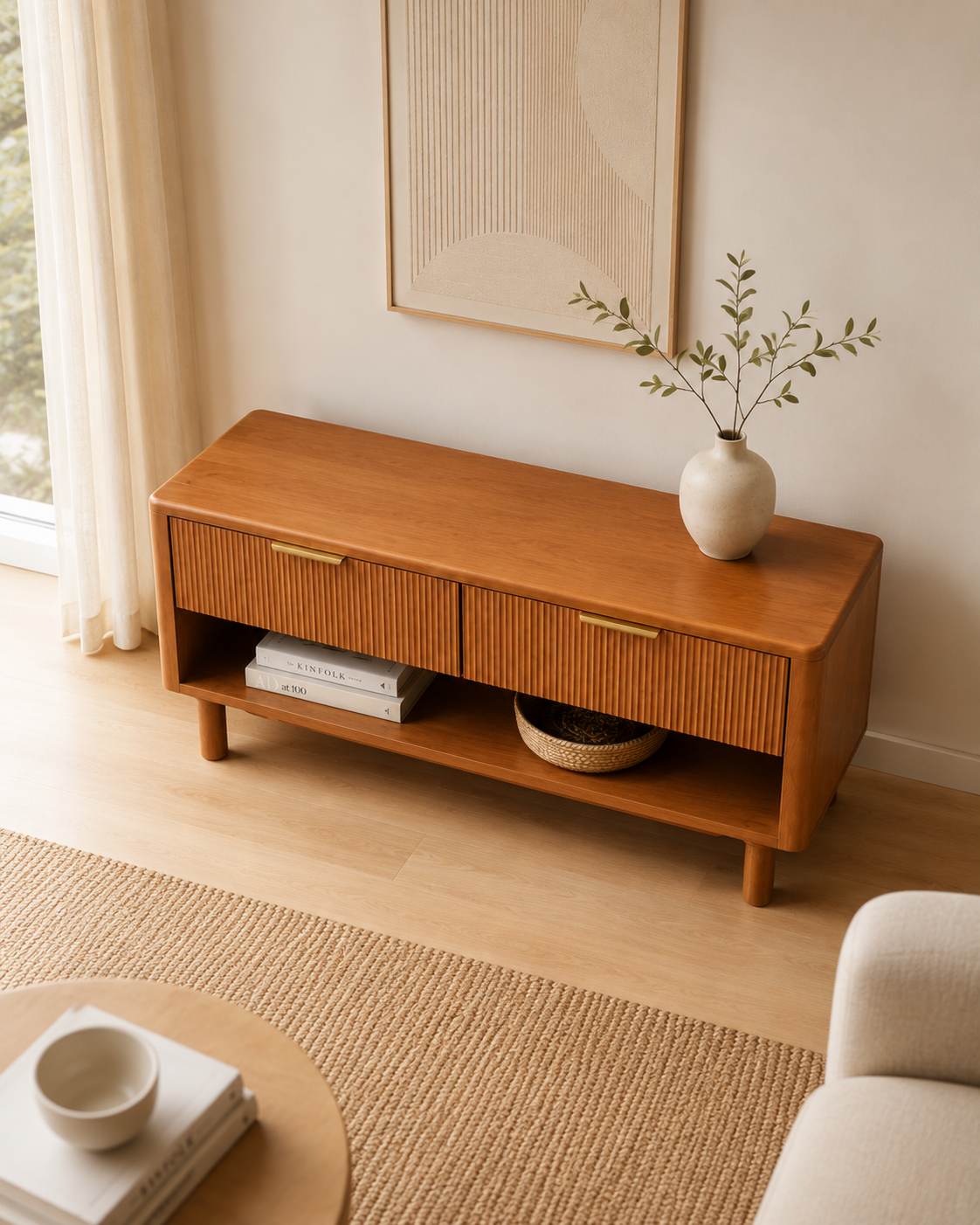 Lino Wooden Coffee Table